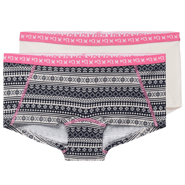 Kalhotky Kari Traa TINA HIPSTER 2PK NWHITE/OFF WHITE