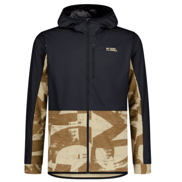 Bunda Mons Royale Diversion Merino Wind Jacket Men Grunge/Black