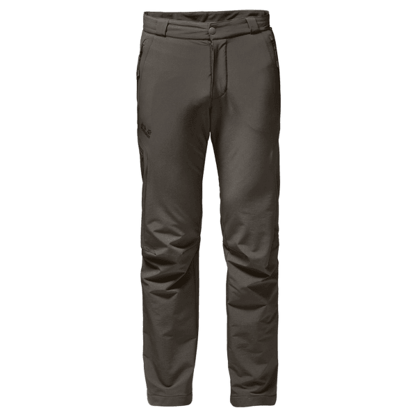 Nohavice Jack Wolfskin Activate Thermic Pants Men olive brown 7010
