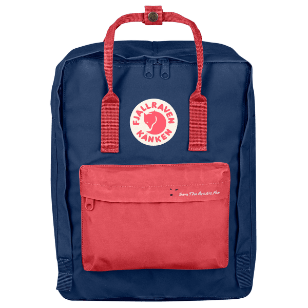 Batoh Fjällräven Kanken Save the Arctic Fox Royal Blue-Peach Pink