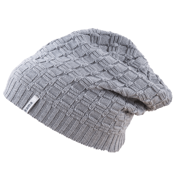Čepice Kama Knitted beanie A123 109 grey