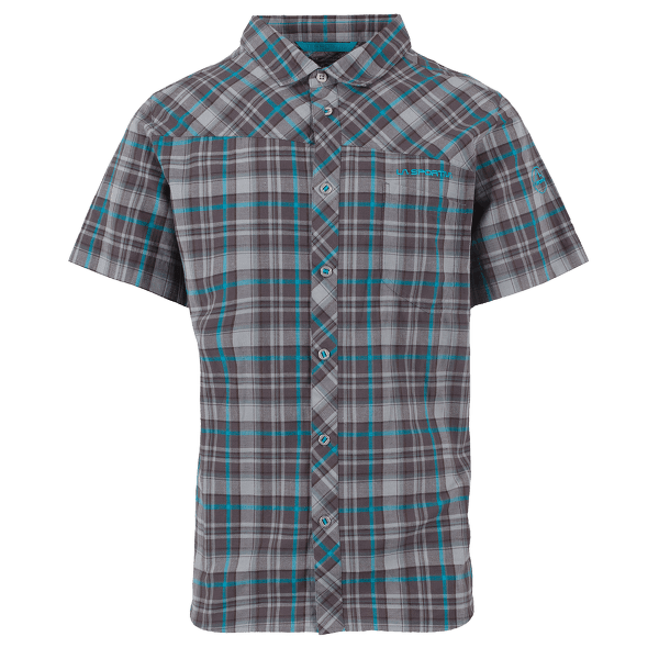 Pinnacle Shirt Men Carbon/Tropic Bl
