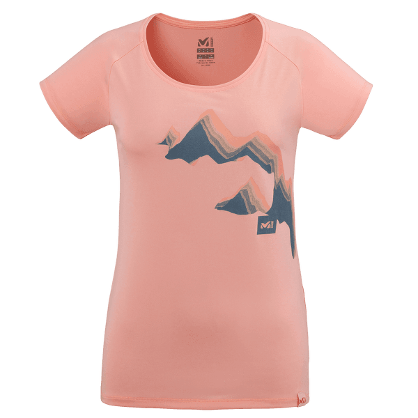Tričko krátky rukáv Millet Mount Shadow TS SS Women POP