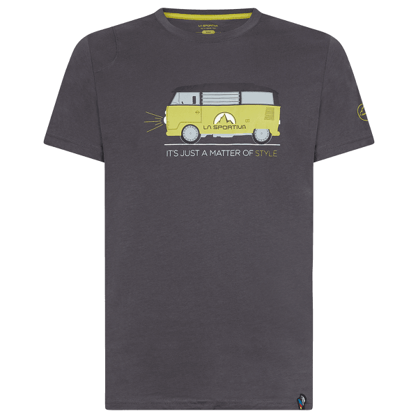 Triko krátký rukáv La Sportiva Van T-Shirt Men Carbon/Kiwi