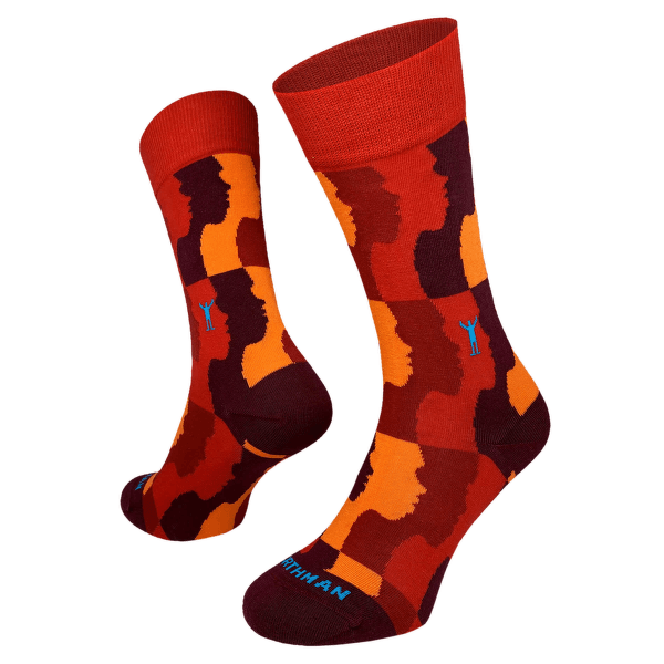 Ponožky Northman Kebule 31_červená