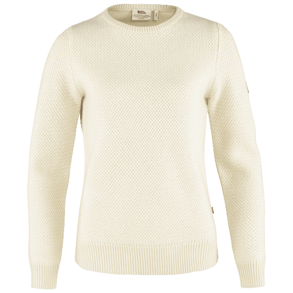 Svetr Fjällräven Övik Structure Sweater Women Chalk White
