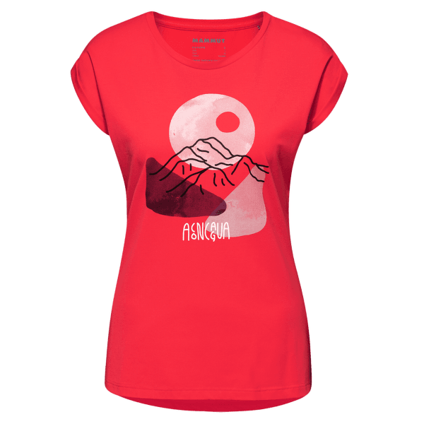 Triko krátký rukáv Mammut Mountain T-Shirt Women (1017-00965) sunset PRT1