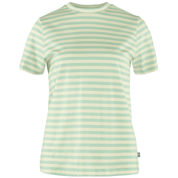 Triko krátký rukáv Fjällräven Striped T-shirt Women Sky-Chalk White