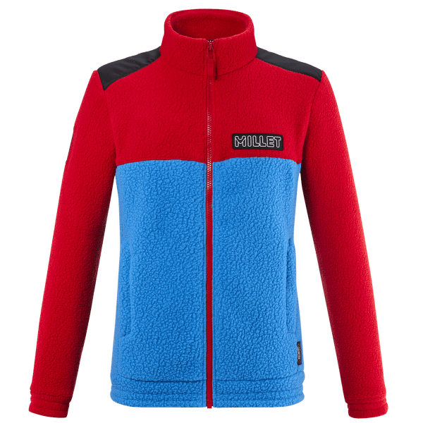 Mikina Millet Thermal Polar Fleece Jacket Men ELECTRIC BLUE/RED