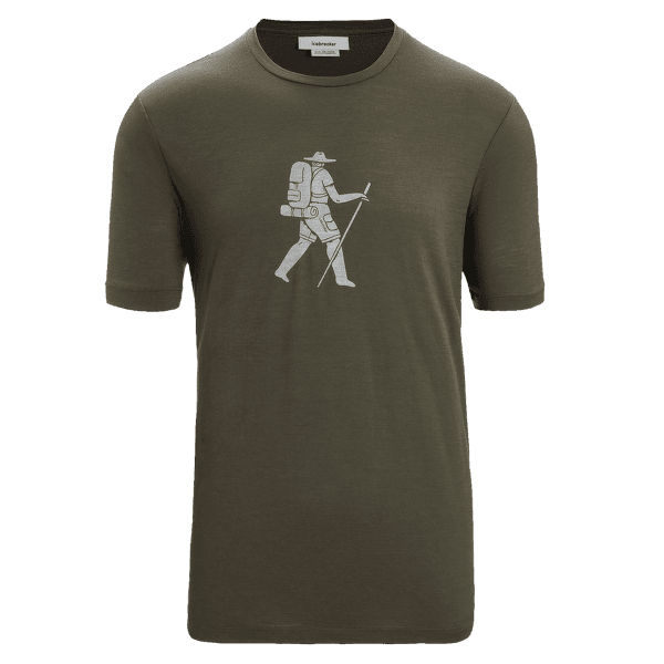 Triko krátký rukáv Icebreaker Tech Lite II SS Tee Trail Hiker Men LODEN