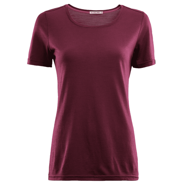 Triko krátký rukáv Aclima LightWool T-Shirt Women Zinfandel