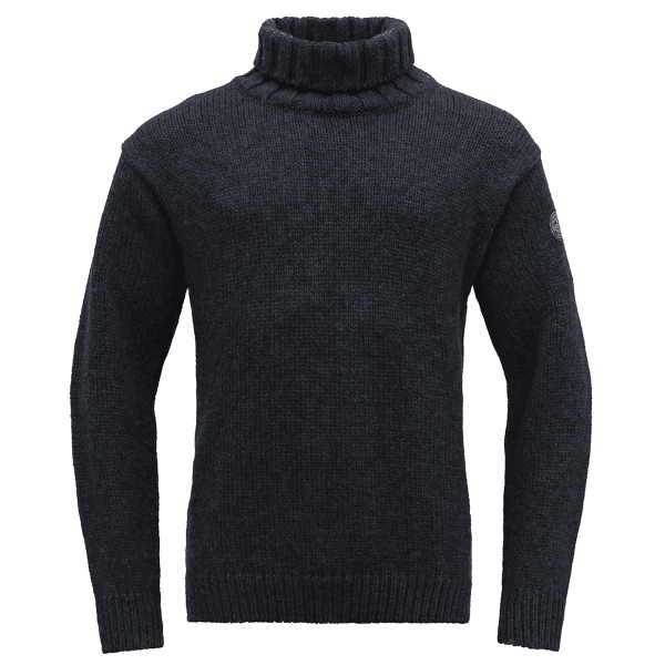 Svetr Devold Nansen Sweater High Neck 270A NAVY