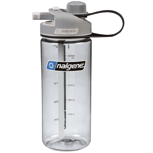 Fľaša Nalgene MultiDrink Sustain Clear w/ Gray Cap, Sustain 1790-2101