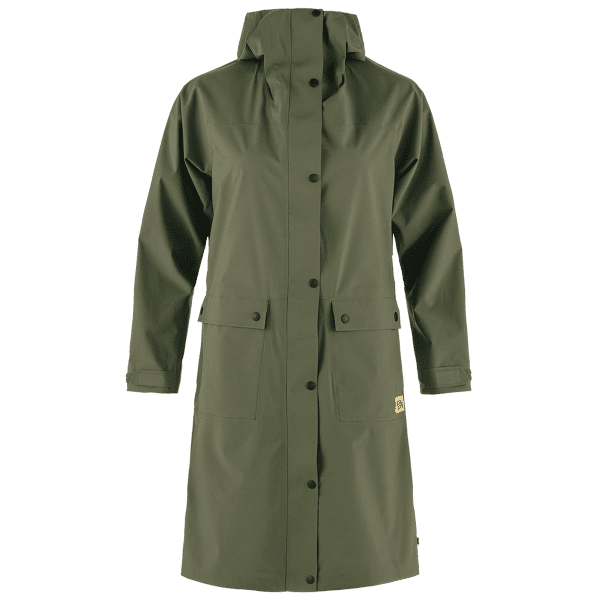 Bunda Fjällräven Vardag Rain Parka Women Laurel Green