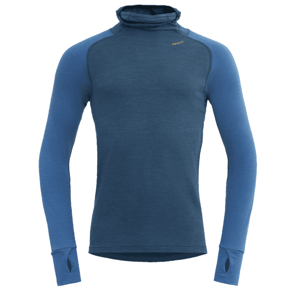 Pulóver Devold Expedition Merino Silk Hoodie Men 422G FLOOD