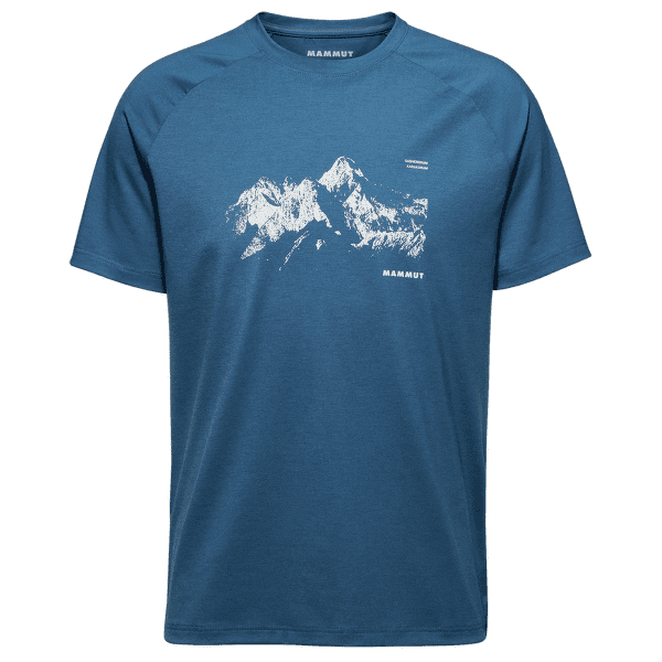 Tričko krátky rukáv Mammut Mountain T-Shirt 8035m Men deep ice 50550