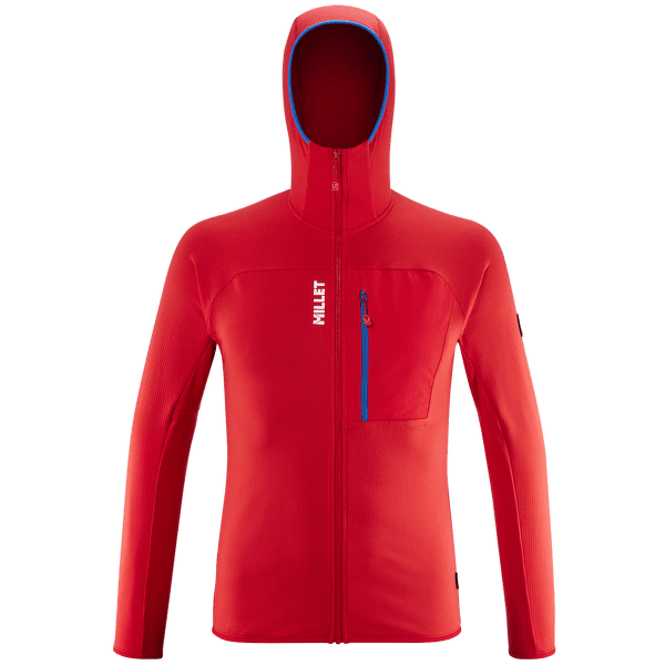 Bunda Millet TRILOGY LIGHTGRID HOODIE Men ROUGE A14