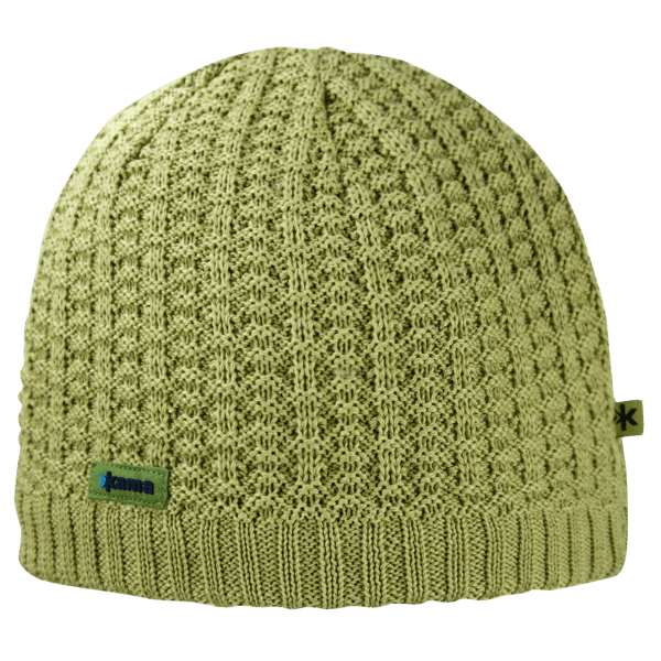 Čepice Kama A93 Knitted Hat green