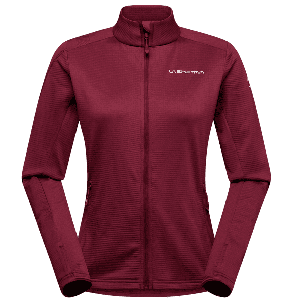 Mikina La Sportiva TRUE NORTH Jacket Women Redwood/Chalk