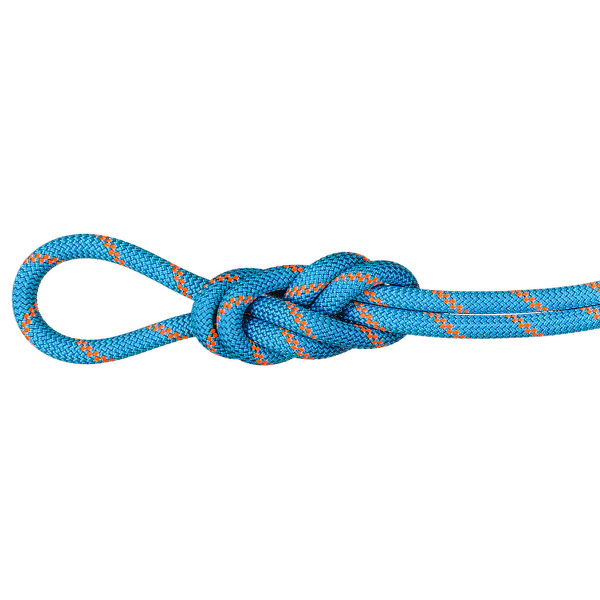 Lano Mammut 8.7 Alpine Sender Dry Rope 50623 ocean-vibrant orange