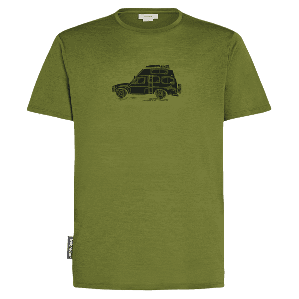 Tričko krátky rukáv Icebreaker Merino 150 Tech Lite SS Tee Cosy Camper Men SPHAGNUM