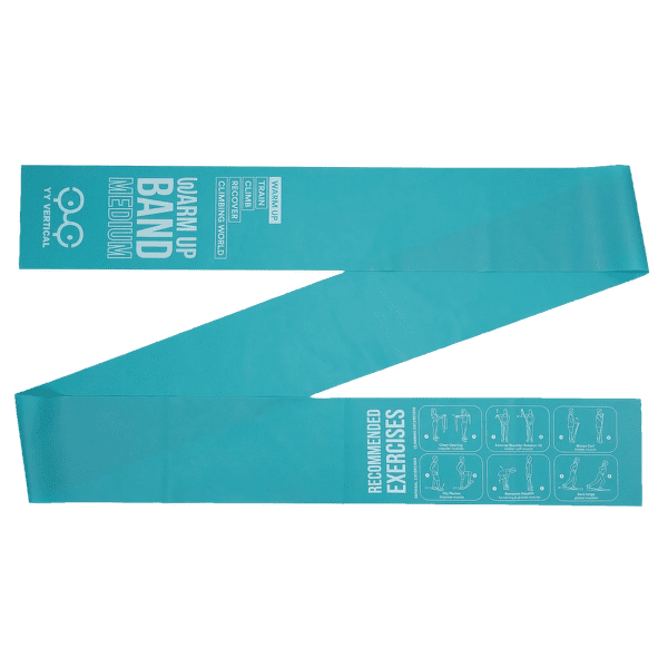 Posilovač Y Y Vertical Warm Up Band Blue Medium