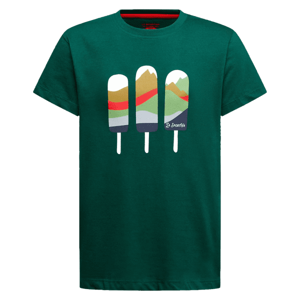 Triko krátký rukáv La Sportiva ICY MOUNTAINS T-SHIRT Kids Jungle