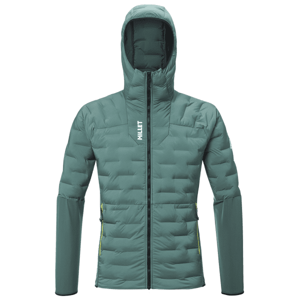 Bunda Millet M WHITE HYBRID HOODIE MEN BOTTLE