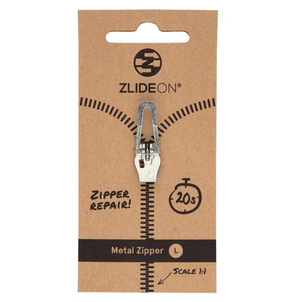 Jezdec ZlideON Repair slider for metal zipper Silver