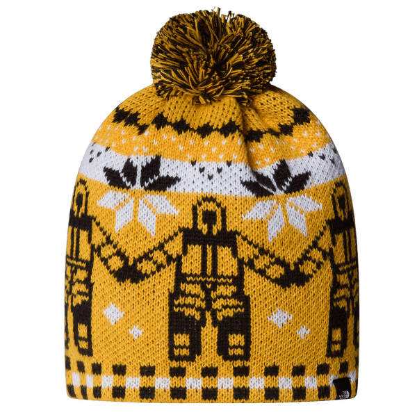 Čiapka The North Face CABIN SKI TUKE HIB SUMMIT GOLD HIM SUIT JACQUARD/POM