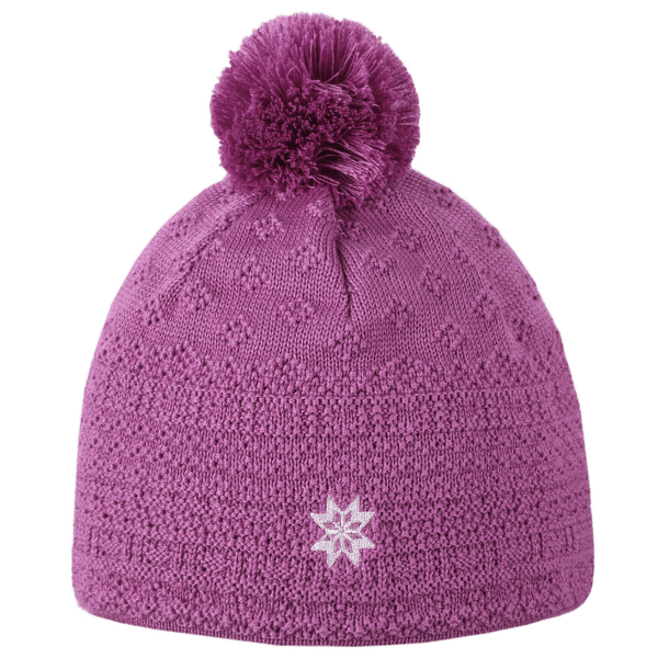 Čiapka Kama KIDS KNITTED MERINO BEANIE KAMA B105 light pink