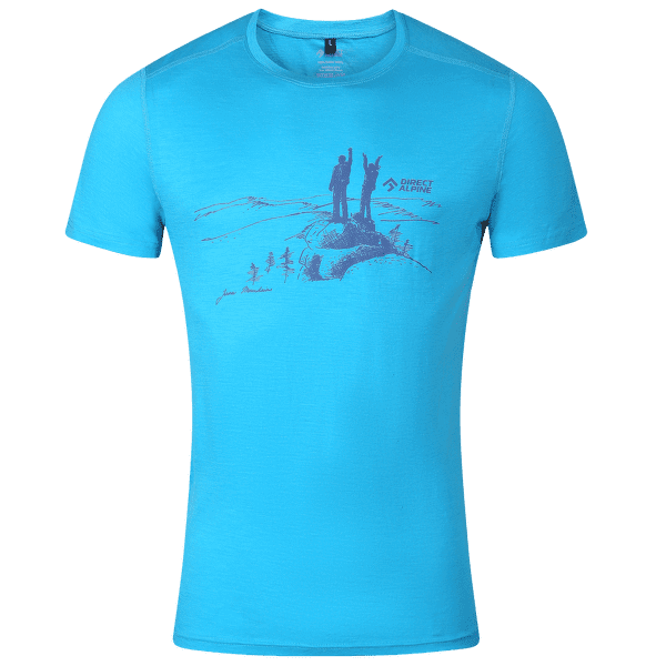 Triko krátký rukáv Direct Alpine Furry 3.0 ocean (Jizera Mountains)
