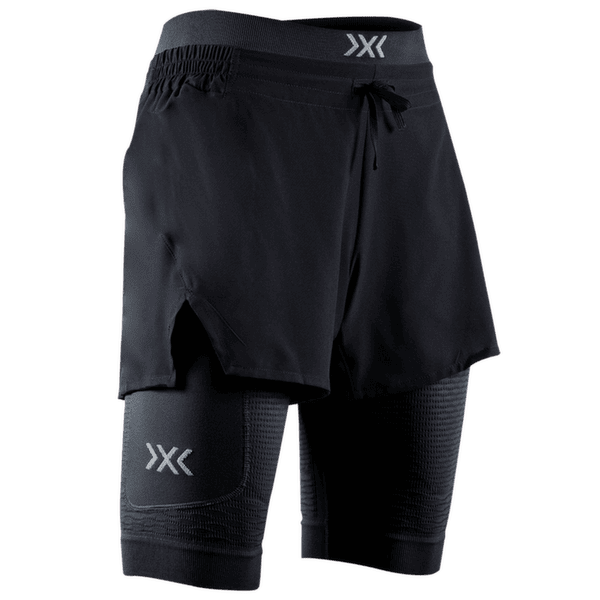 Kraťasy X-Bionic X-BIONIC® EFFEKTOR 2IN1 SHORTS WOMEN X BLACK/X BLACK