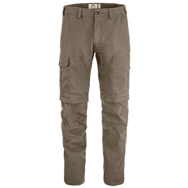 Nohavice Fjällräven KARL PRO ZIP-OFF TROUSERS Men Suede Brown