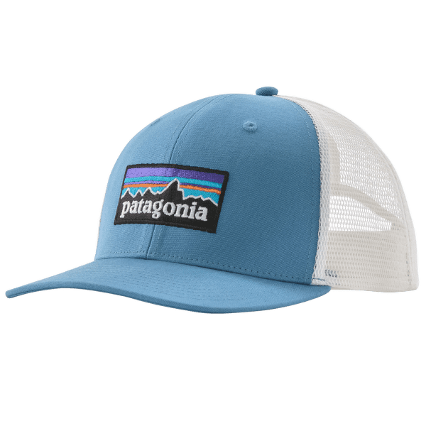 Šiltovka Patagonia P-6 Logo Trucker Hat Shore Blue