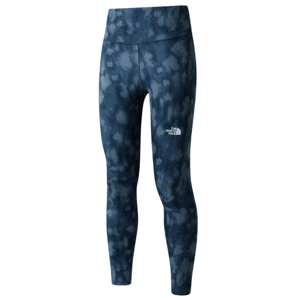 Legíny The North Face Flex 25IN Tight-Print Women JZ9 SUMMIT NAVY DIFFUSED NATURE PRINT