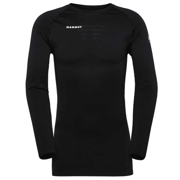 Tričko dlhý rukáv Mammut ALL-MOUNTAIN SEAMLESS BL LONGSLEEVE MID MEN black 0001