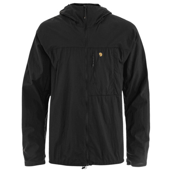 Bunda Fjällräven BERGTAGEN WINDSHELL JACKET MEN Black