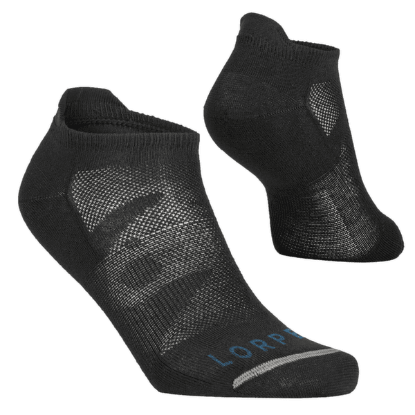 Ponožky Lorpen T2Ram Running No Show Men 9937 BLACK