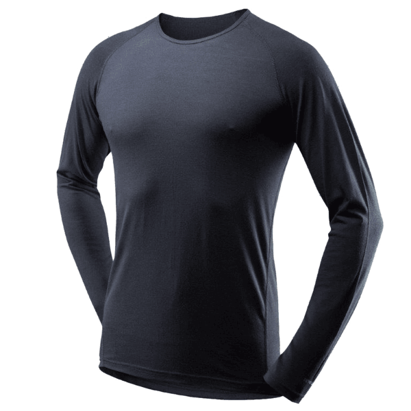 Tričko dlhý rukáv Devold Breeze Shirt Man 950 BLACK