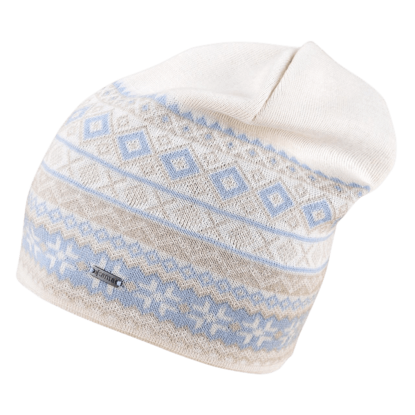 Čepice Kama A135 Knitted Beanie off white 101