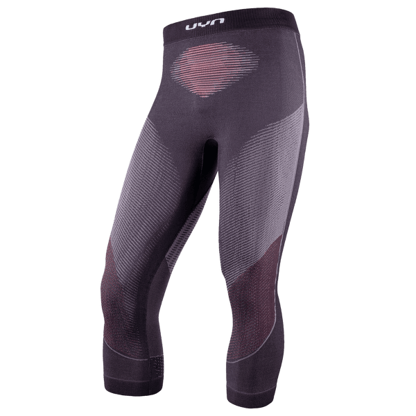 Legíny 3/4 UYN Visyon UW Pants Medium Men Charcoal/Red/White