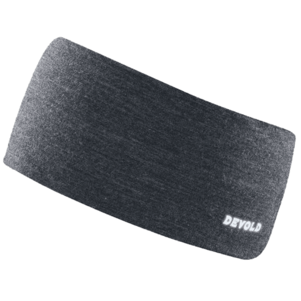 Čelenka Devold Running Headband Anthracite