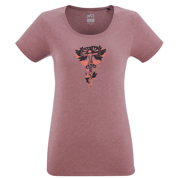 Triko krátký rukáv Millet FRIENDS 2 T-Shirt SS Women H ROSE BROWN