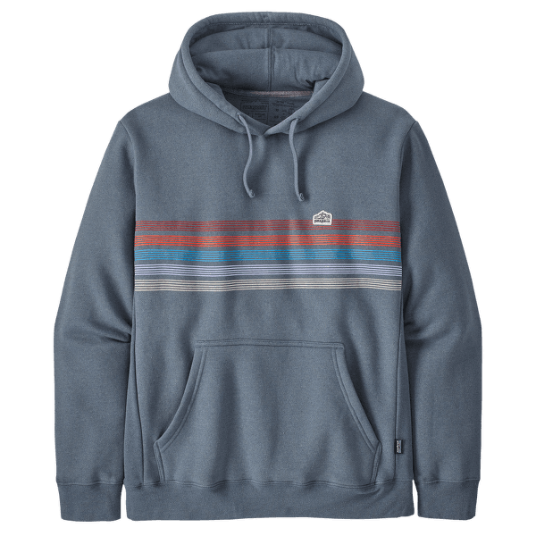 Mikina Patagonia Line Logo Ridge Stripe Uprisal Hoody Men Plume Grey
