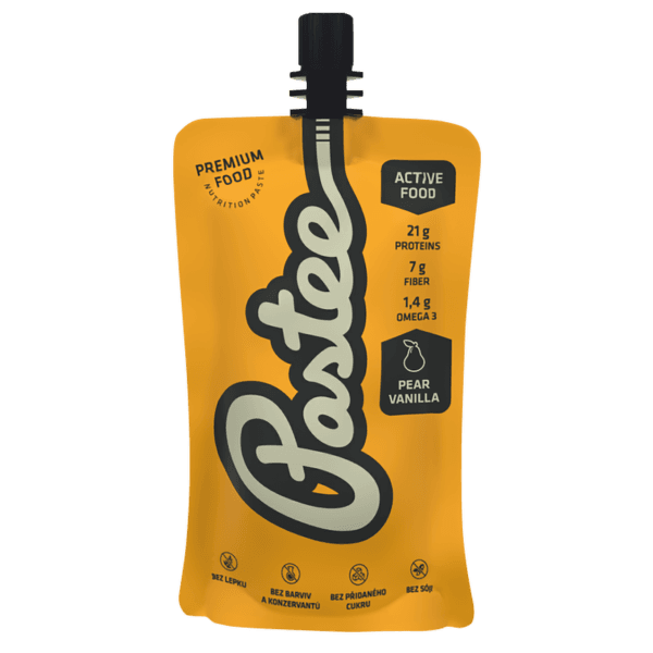 Strava Pastee Nutriční pasta Active Food - hruška a vanilka