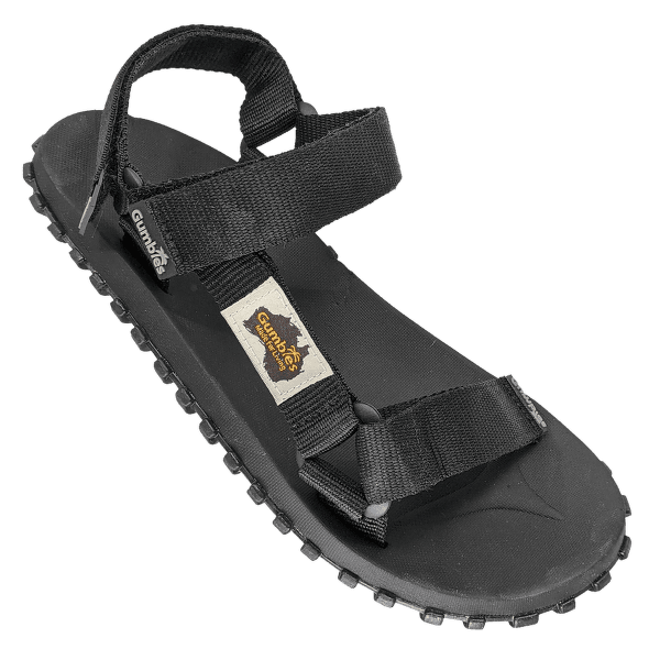 Gumbies Scrambler Sandals - Black Black