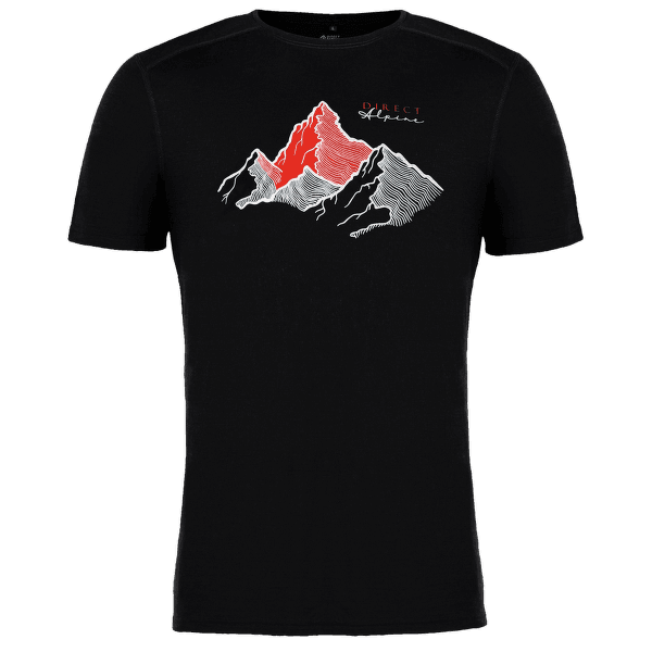 Triko krátký rukáv Direct Alpine Furry Men black (mountain spirit)