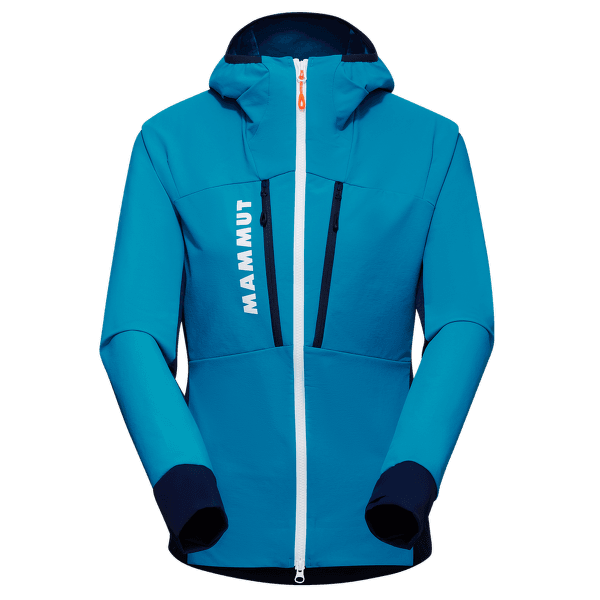 Bunda Mammut Aenergy SO Hybrid Hooded Jacket Women gentian-marine 50388