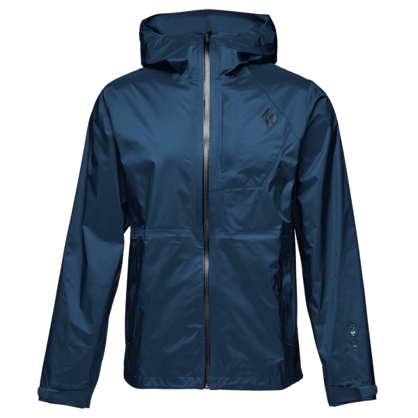 Bunda Black Diamond Treeline Rain Shell Men Indigo